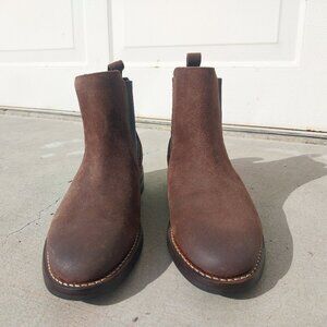 Thursday Boot Company Men's Duke Chelsea Chocolate Suede Leather Size 8.5D US